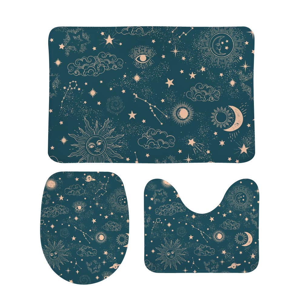 Tapis de salle de bain antidérapant et absorbant en velours corail lavable en machine