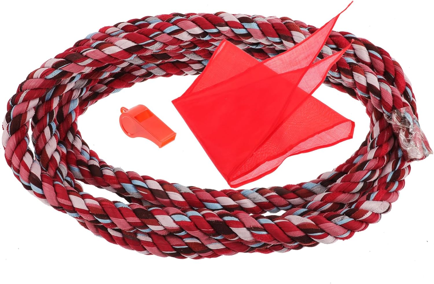 1set Tug War Rope for Boys and Girls Cotton Pulling Rope for Sports Competitions Comfortable Twisted Design for Outdoor Games and Family Fun