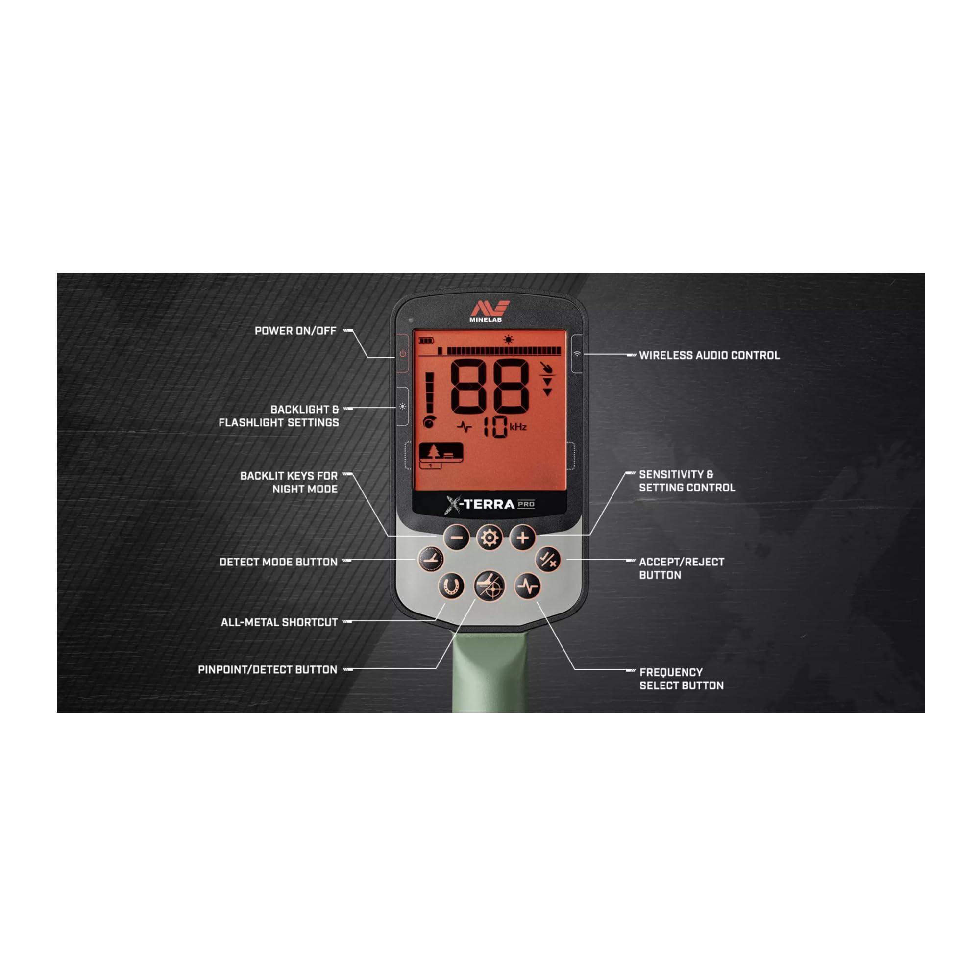 Amazon.com : Minelab X-Terra Pro Metal Detector - Advanced