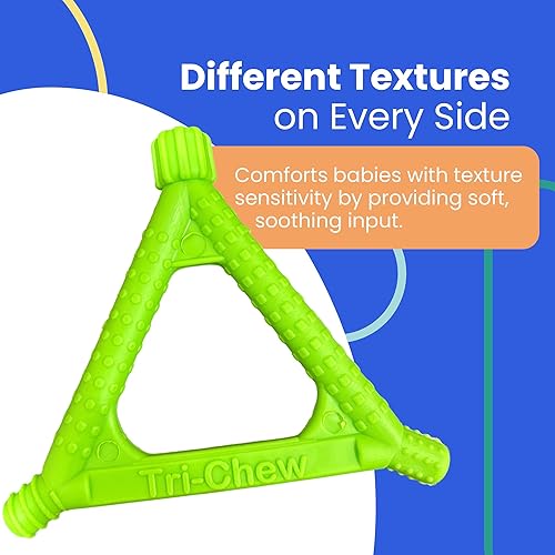 Miniatura 3 de Beckman Oral Motor Tri Chew, Firme, Verde