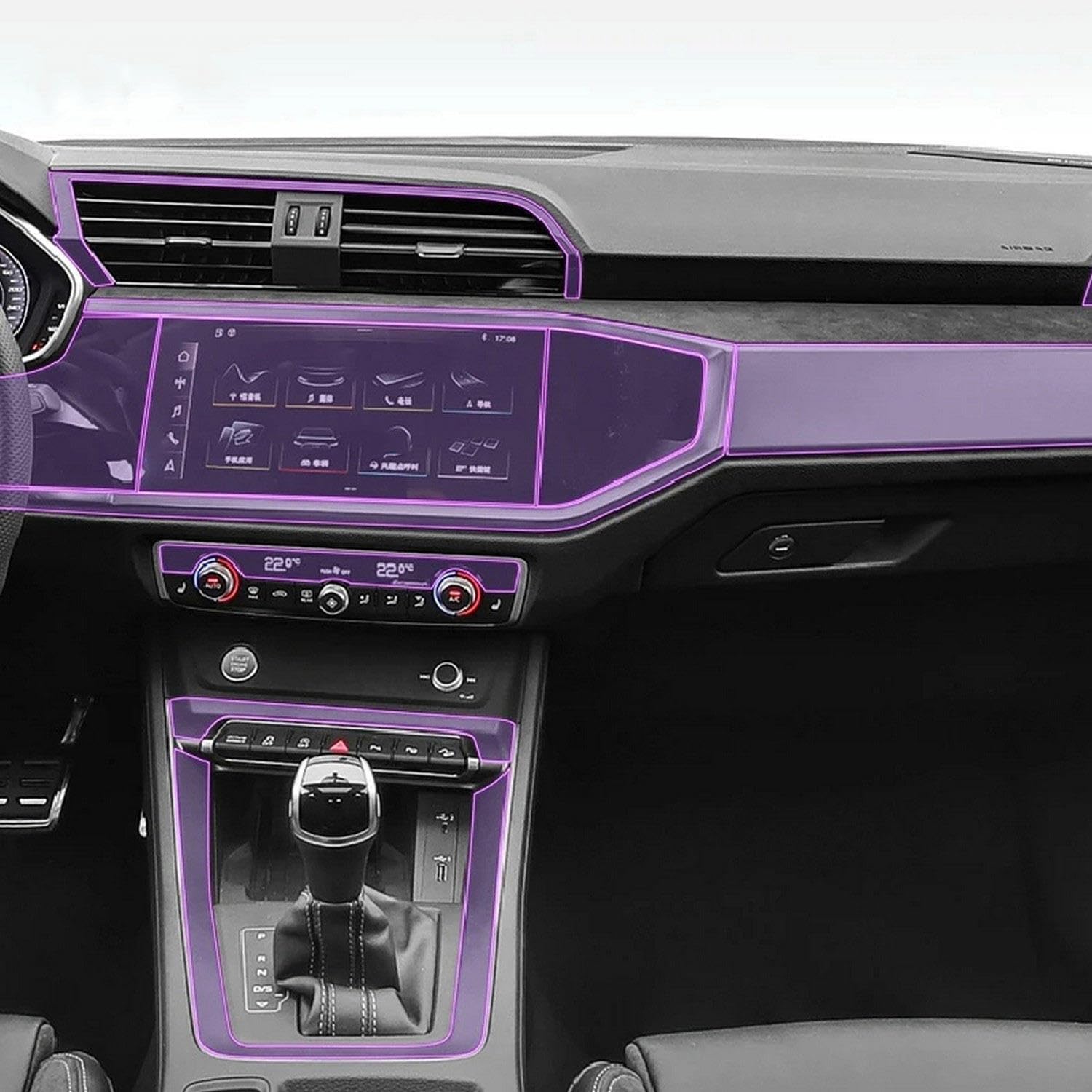 Écran rayé ? Film protection GPS Audi Q3 transparent anti-trace