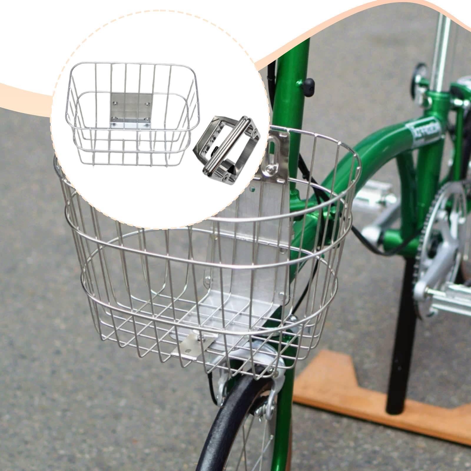 Fahrradkorb Aus Robustem Stahl, Geeignet Zur Aufbewahrung von Gegenständen Und Transportzubehör, Stabile Konstruktion, Offen, Passend für Vi