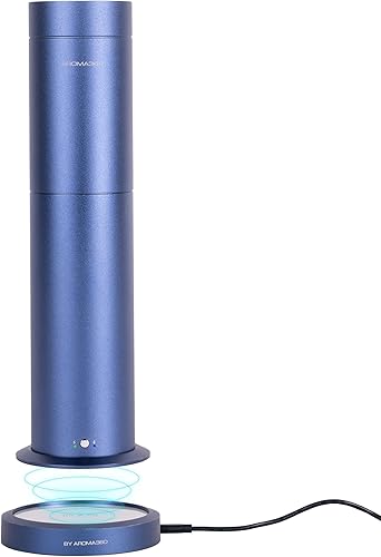 Aroma360 - Difusor de aceites esenciales inalámbrico profesional - Cobertura de 600 pies cuadrados - Inalámbrico y portátil con control remoto -