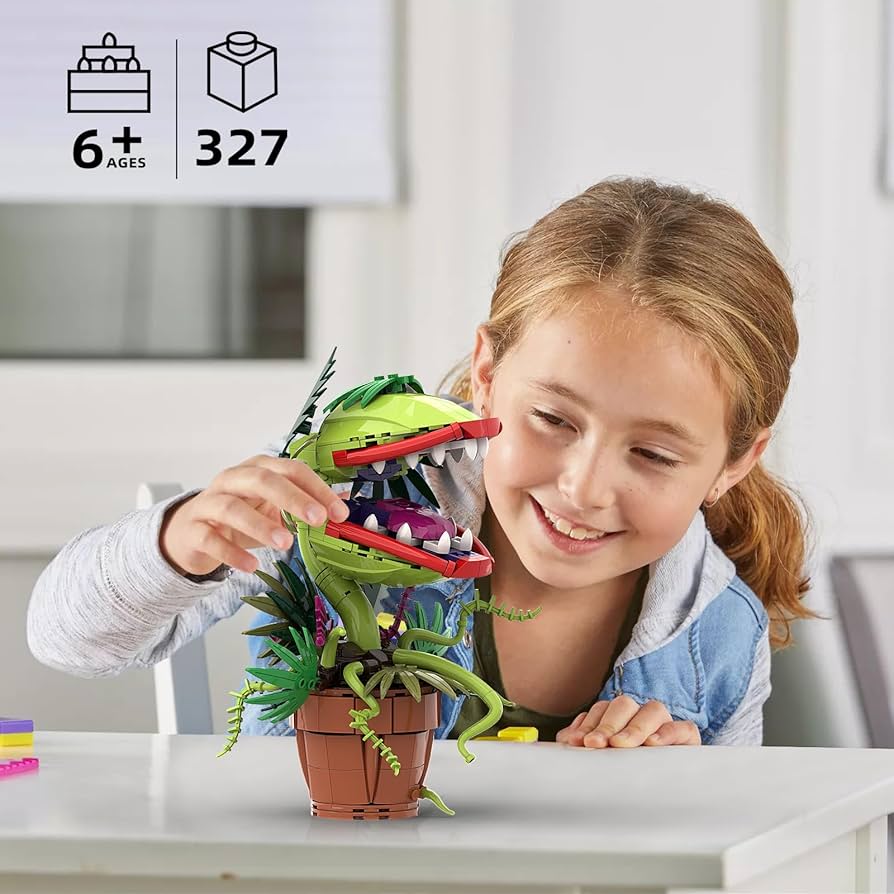 Amazon.com: Sinuraii Audrey II Piranha Flower Building Blocks Set