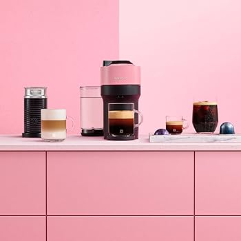 【新品未開封】Nespresso VERTUO POP ピンク Nespresso Vertuo Pop+ Coffee & Espresso Maker by De'Longhi