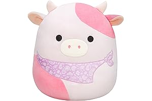 Pink Cow Squishmallow: Reshma the Super Soft Plushy