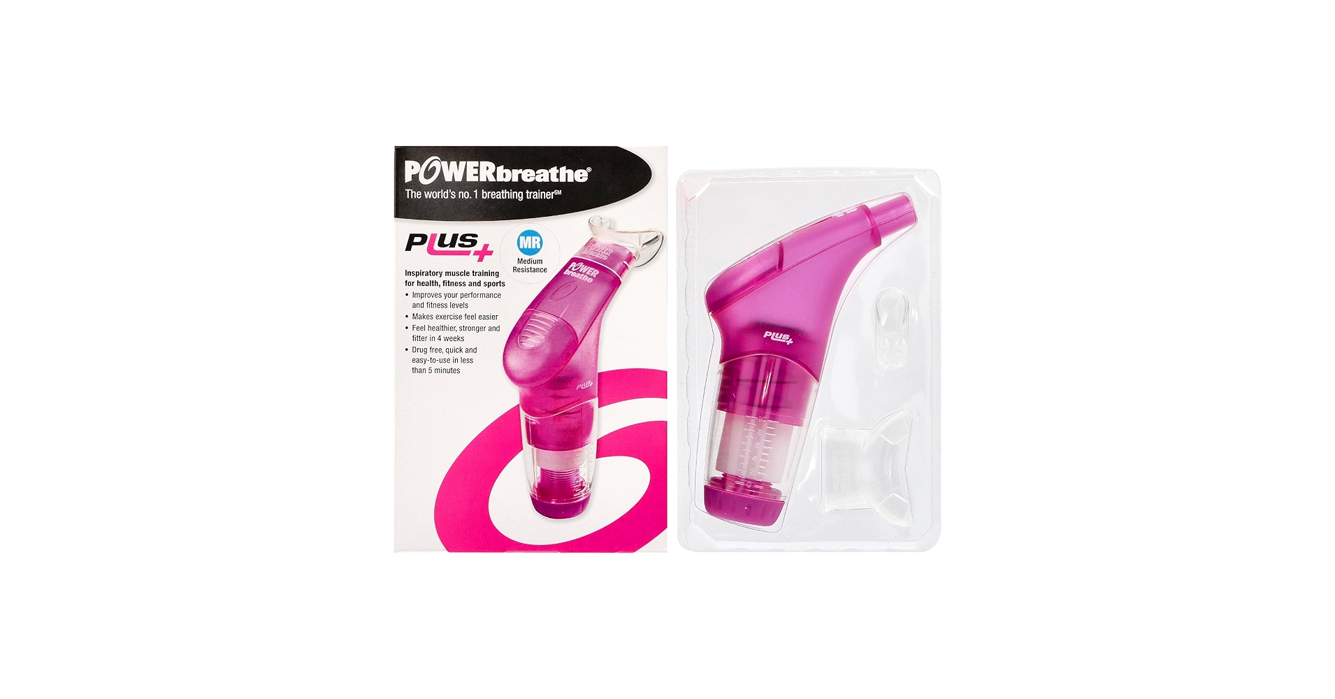 【未開封・箱傷みあり】POWERbreathe PLUS パワーブリーズプラス Amazon.co.jp: パワーブリーズ POWERbreathe PLUS 呼吸筋