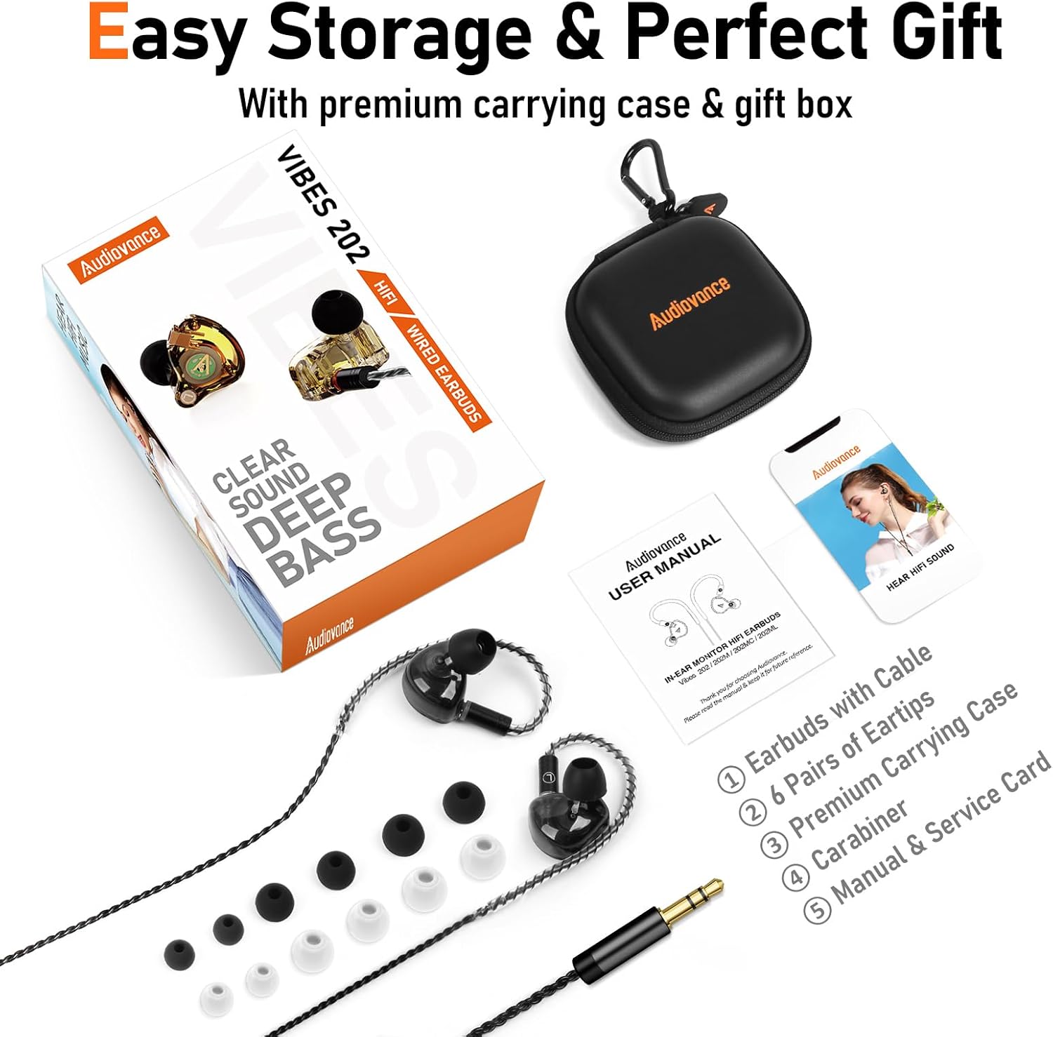 Clear sound, deep bass. Comfy, noise-isolating earbuds. 7 71