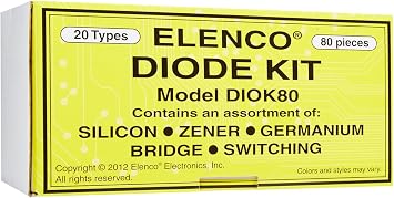 مجموعة Elenco Diode 80 قطعة