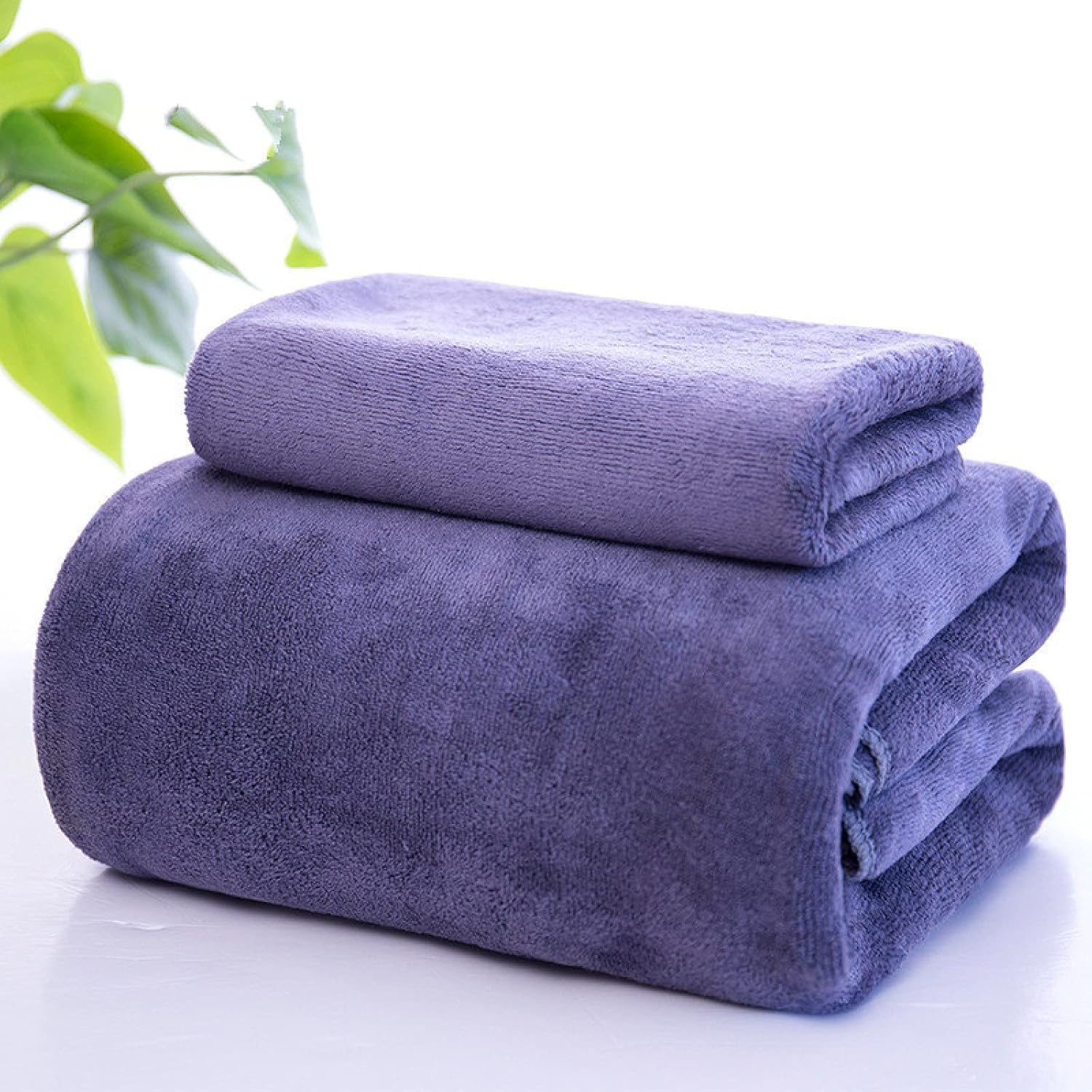 Serviette en Microfibre 120x200 Cm, Serviette De Bain Extra Large, Douce, Absorbante Et À Séchage Rapide, Yellow, 70x140cm