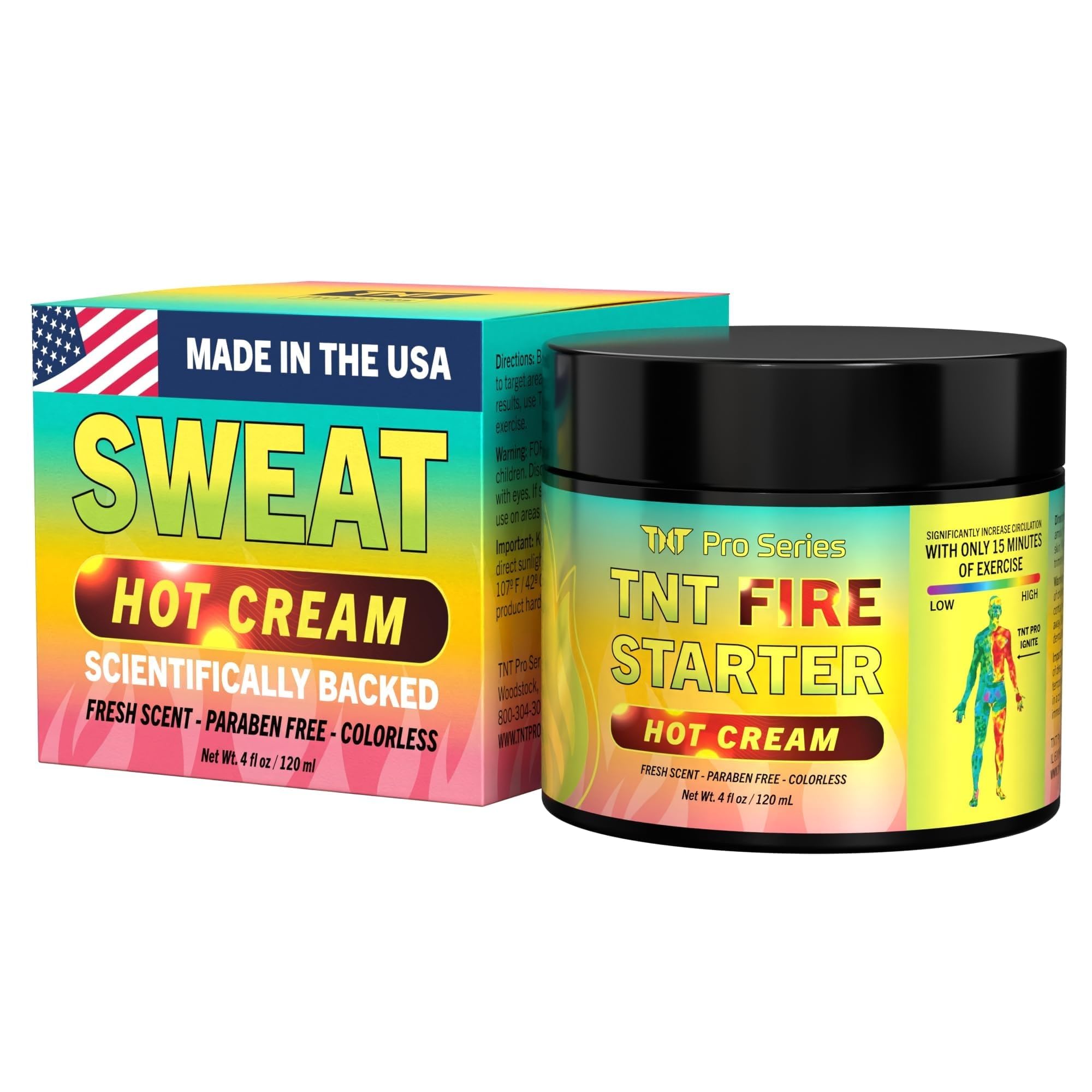 Amazon.com : TNT Pro Series Hot Sweat Cream - Workout Sweat Gel