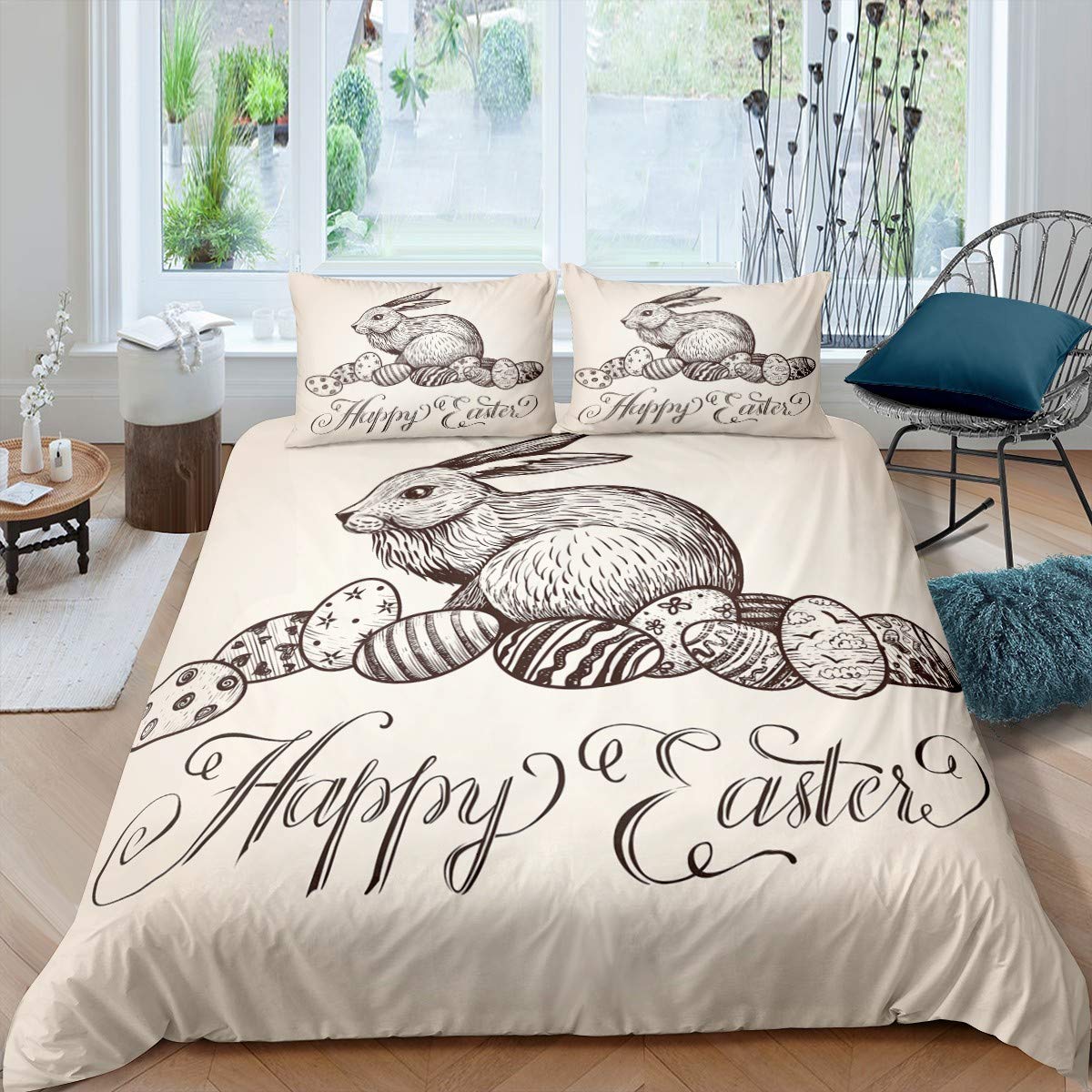 Kids Dekbedovertrek Set Eenpersoons 53x79 inch Gitaar Muziek Thema Microfiber Beddengoed Set 3-delig Zacht Comfortabel Dekbedovertrek Machine Wasbaar