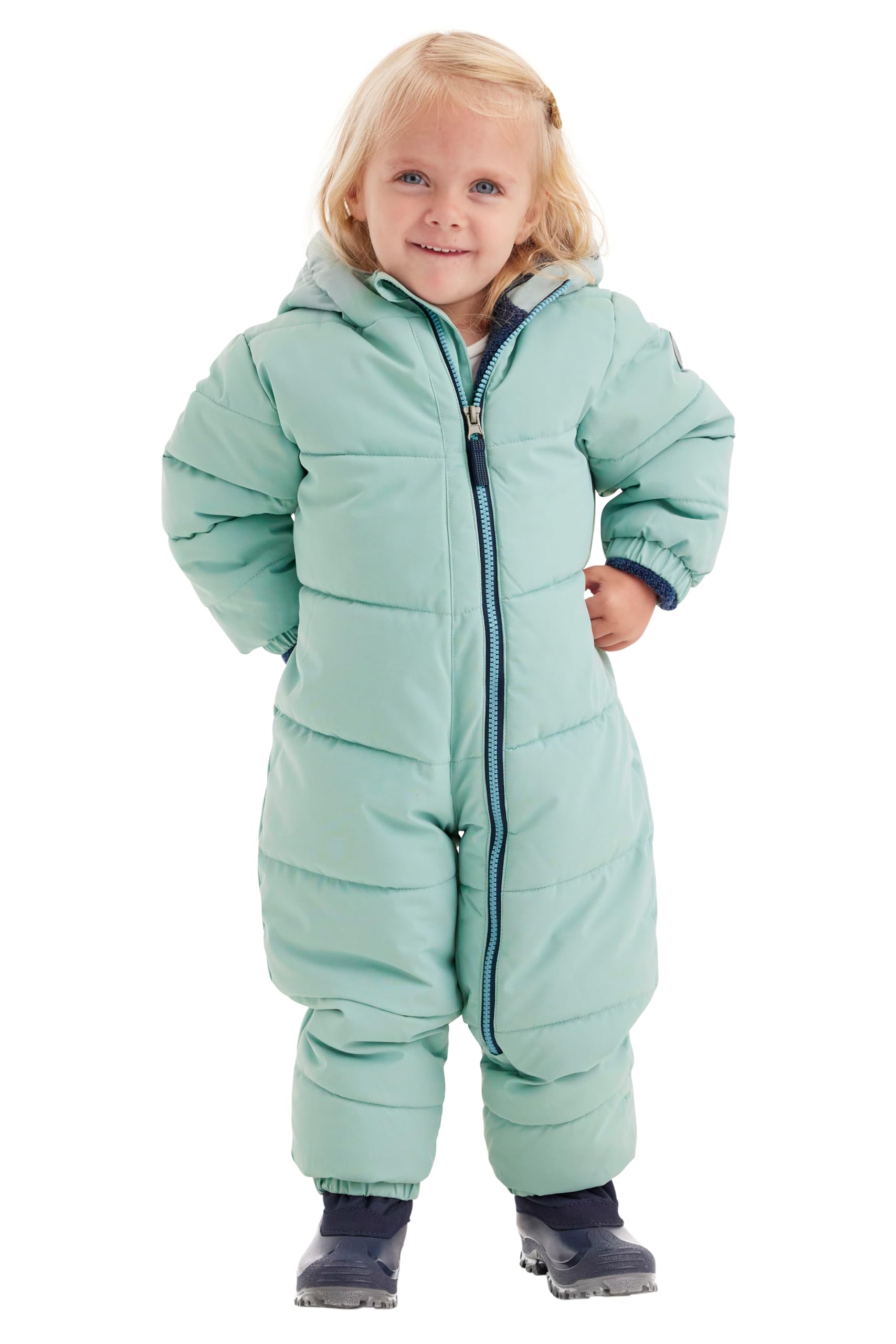 first instinct by killtec Unisex Fiow 32 Mns Onpc Overall/Schneeanzug in Daunenoptik mit Kapuze (1er Pack)