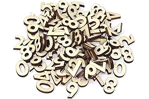 Honbay: A Treasure Trove of Natural Wood Numbers for Artistic Endeavors