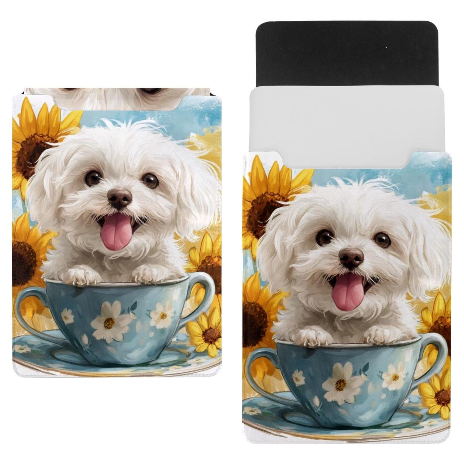 Housse pour ordinateur portable imprimé tournesol et design compact - 7
