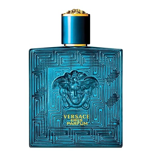 Versace Eros Parfum Spray para hombres, 3.4 onzas