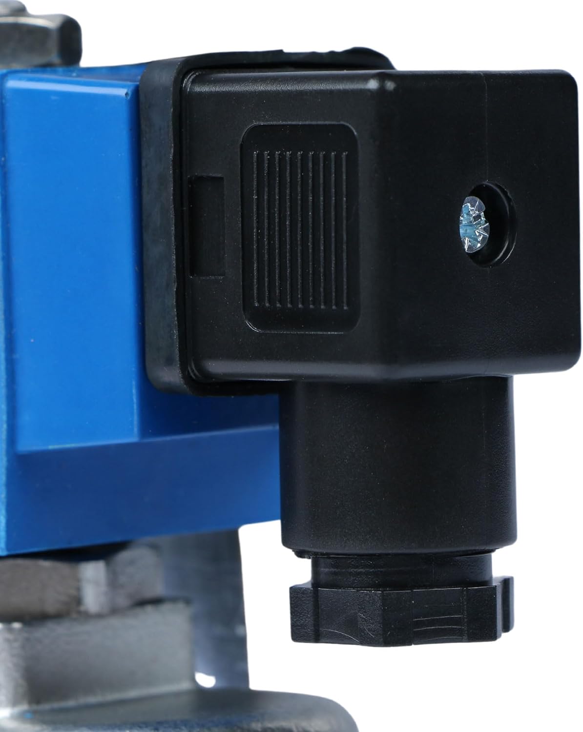 U.S. Solid 1/2" High Pressure Solenoid Valve, 12V DC, Stainless Steel, 100 bar, -76°F to 248°F – Heat-Resistant, High-Pressure Valve for Industrial Use, Water, Gas, Oil and Fluid Control