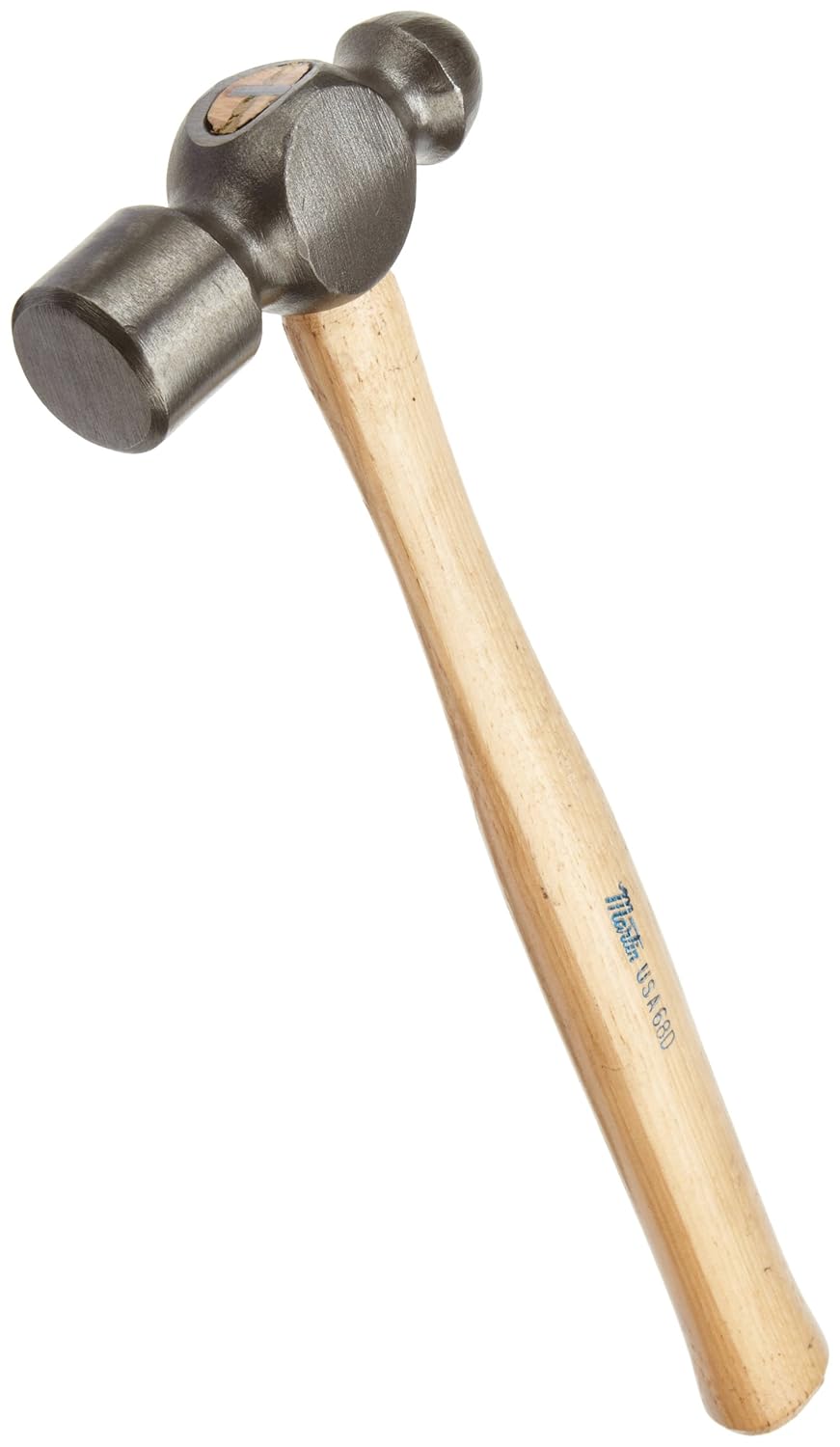 Martin 68D D Series Alloy Steel 2lbs Utility Ball Peen Hammer, 15-1/4" Overall Length