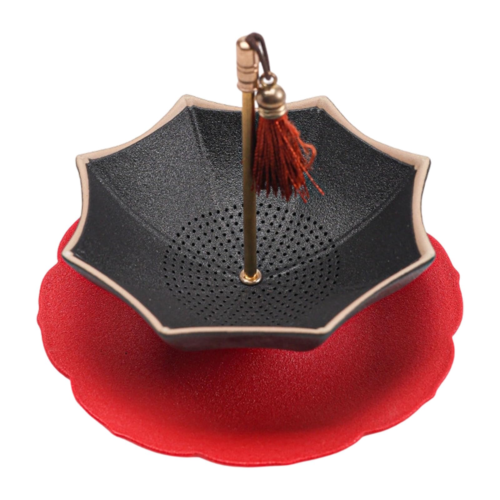 Aqvjd Ceramic Tea Strainer Set with Fine Meshes Filter Teas Infuser for Flavorful Teas Enjoyment in Homes Tea Ceremony Ceremony Accessories