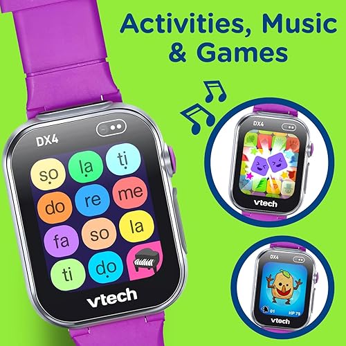 Vista 4 de VTech KidiZoom Smartwatch DX4 - Reloj inteligente, morado
