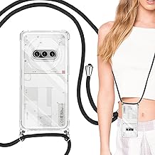 Nothing Phone 3a ケース クリア 透明 カバー Phone3a ショルダー 掛縄け ストラップ付き 斜めがけ 携帯ケース 適用 Nothing 3a スマホケース NothingPhone3a case Heofuixt ソフト tpu バンパーケース 耐衝撃 肩掛け ストラップ 斜め掛け 首掛け ショルダー 透明カバー 携帯カバー 薄型 軽量 case TPU クリア