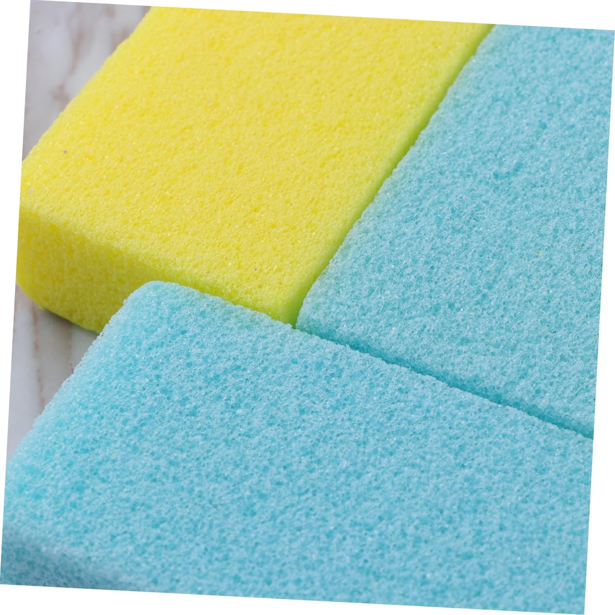 4PCS Natural Pumice Foot Files for Men Women Rough Dead Skin Callus Removers with Comfortable Grip Pedicure Tools for Heel Pumice Treatment and Foot Care Random Color