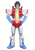 Adult Megatron Deluxe Costume &vert; Mens Retro Transformers Cartoon Decepticons Leader Complete Outfit with Jumpsuit & Mask