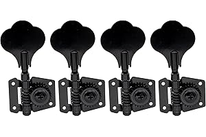 Bass Guitar Tuning Machines - Musiclily 4 in-Line Vintage Model