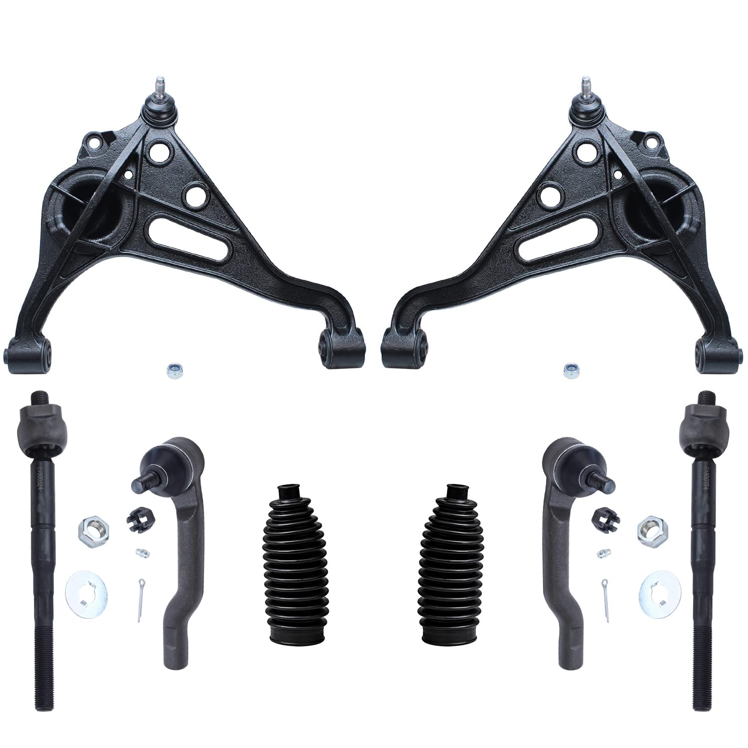 Detroit Axle - 8pc Front End Kit for 99-04 Chevrolet Tracker Suzuki Vitara