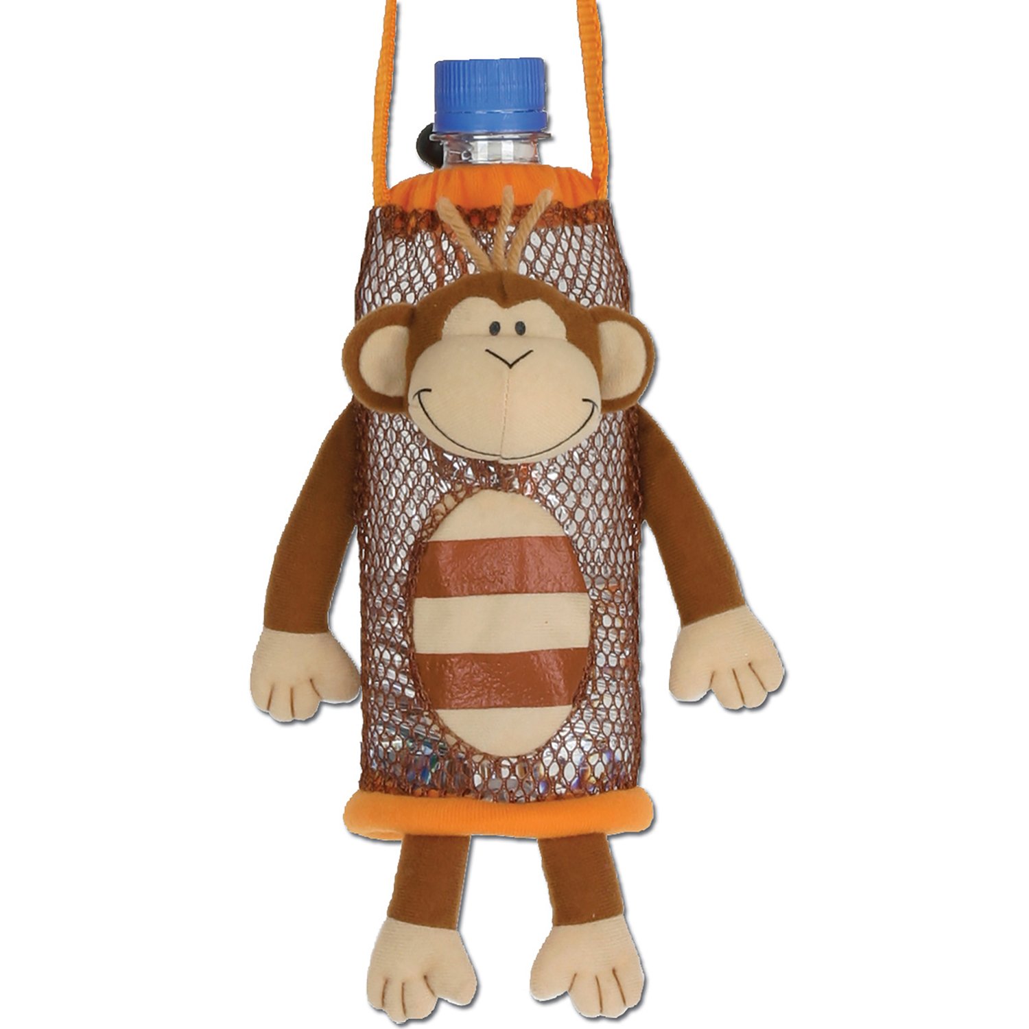 Stephen Joseph Brown Children's Monkey Bottle Holder,