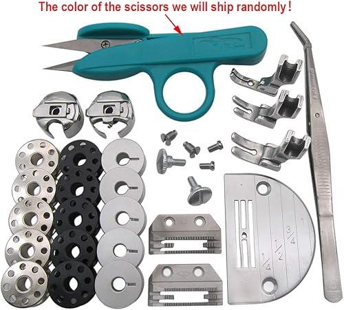 Miniatura 2 de CKPSMS Marca - #KP-SN13 31PCS Piezas de repuesto compatibles con JUKI DDL-5550 Brother B737 CONSEW 230 Costura de una sola aguja