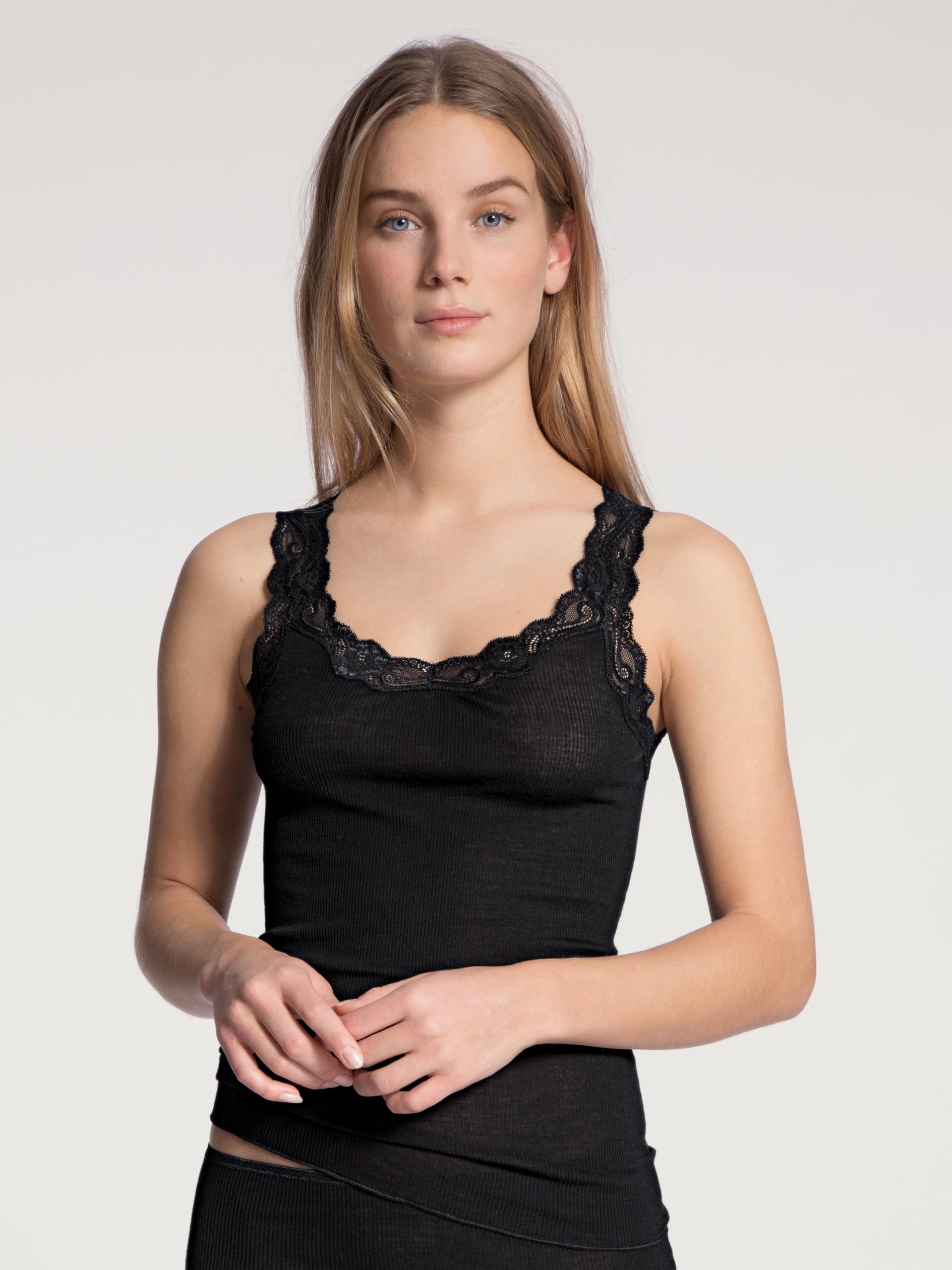 Calida - Unterhemden Richesse Lace, Canotta da Donna