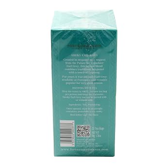 Fortnum and Mason Smoky Earl Grey 25 Count Tea Bags (1 Pack)