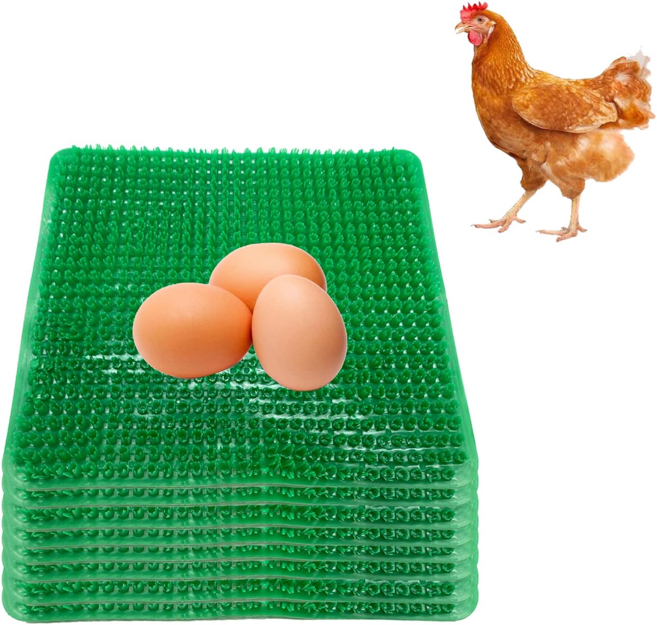 Acsist 8 Pack Reusable Chicken Nesting Pads Washable