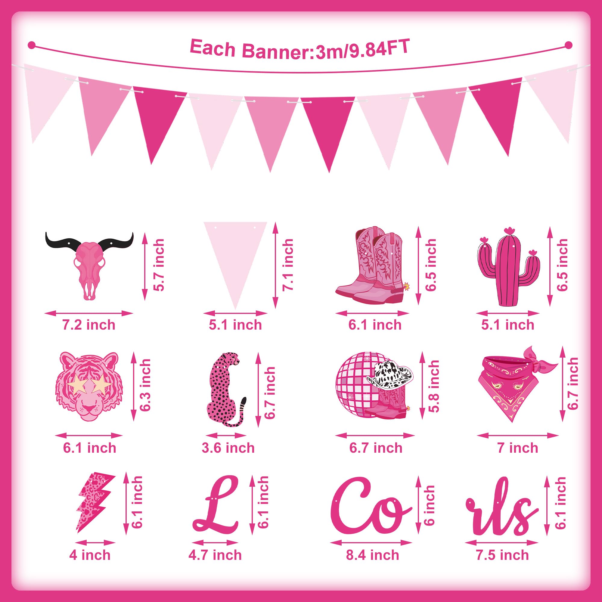 Pop-Sänger Geburtstag Dekoration – Pinkes Party-Set Mit Banner & Girlanden (Musik-Thema)
