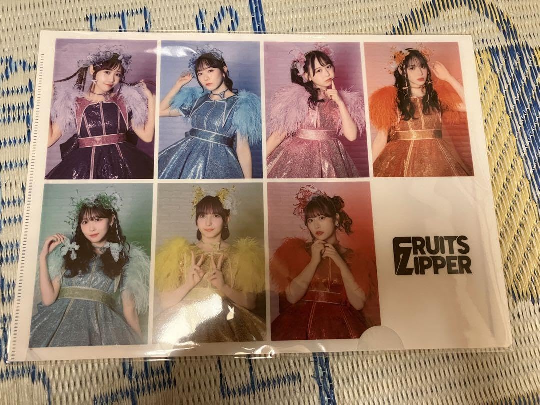 Amazon.co.jp: FRUITSZIPPER ラッフルくじ クリアファイル フルーツ