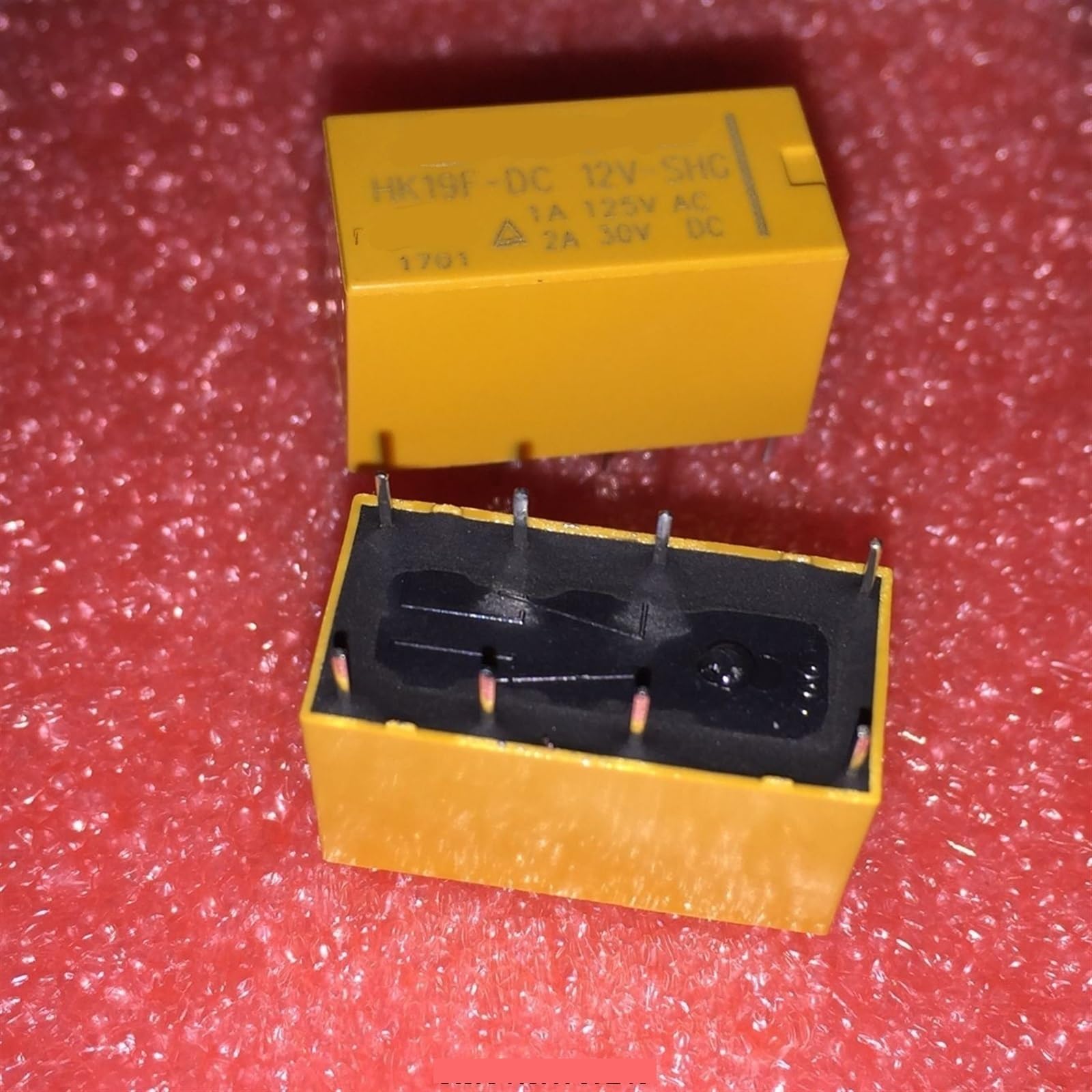 Relais HK19F DC12V SHG haute précision lot de 20 unités