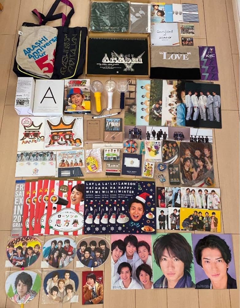 嵐 各会場 限定グッズ まとめ売り 10周年記念グッズ付き 嵐