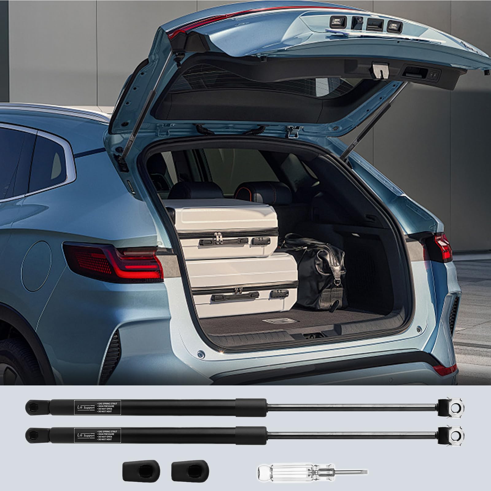 2X Trunk Lift Supports – Gas Struts For Lexus SC430 2000-2010 (No Spoiler, 6423 / PM1010)