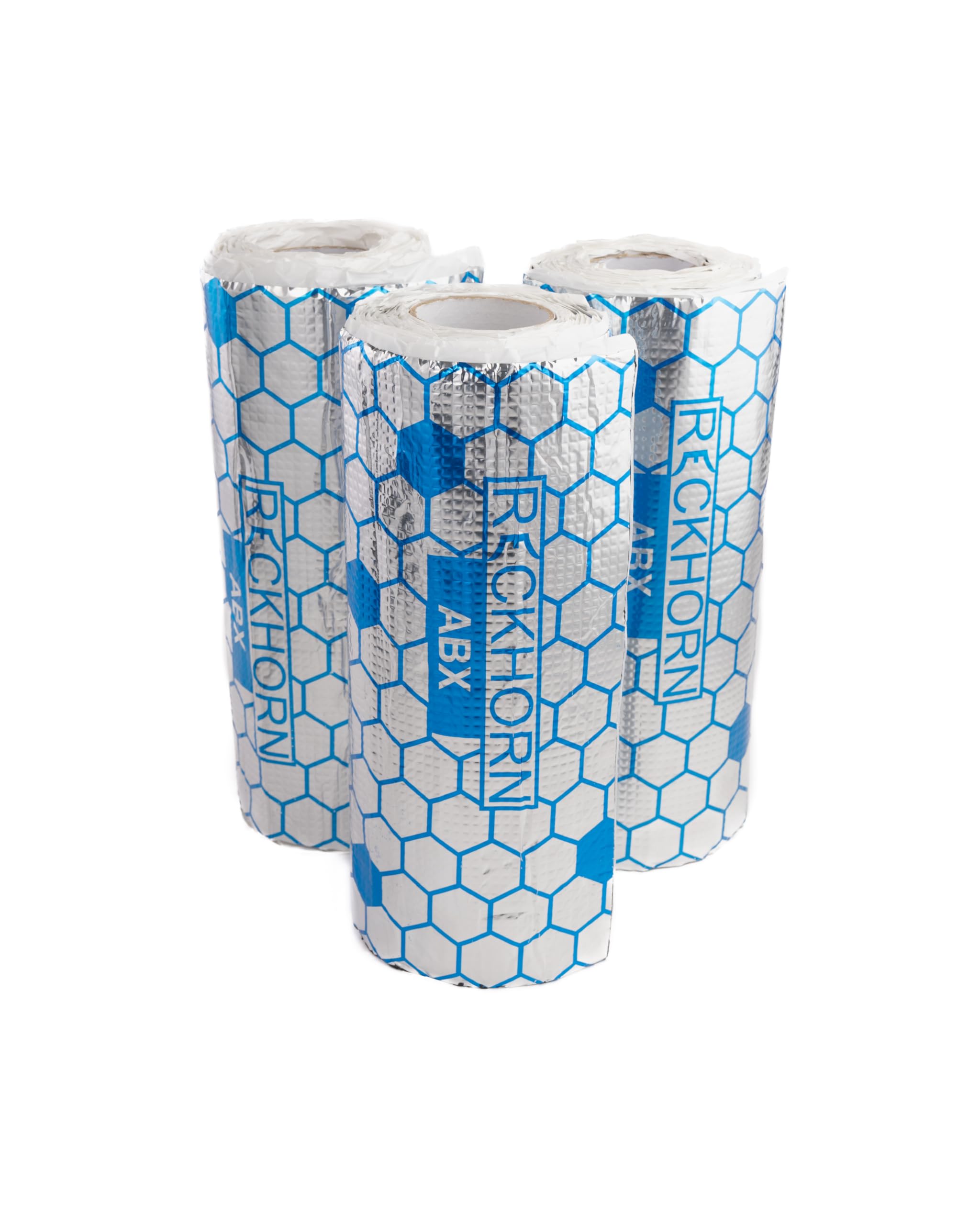 Reckhorn Alubutyl Dämmmatte, Schall- und Fahrgeräuschdämmung für Kfz, LKW und Wohnmobile Selbstklebend, 3x 40cm x 5m= 6m² Sparpaket