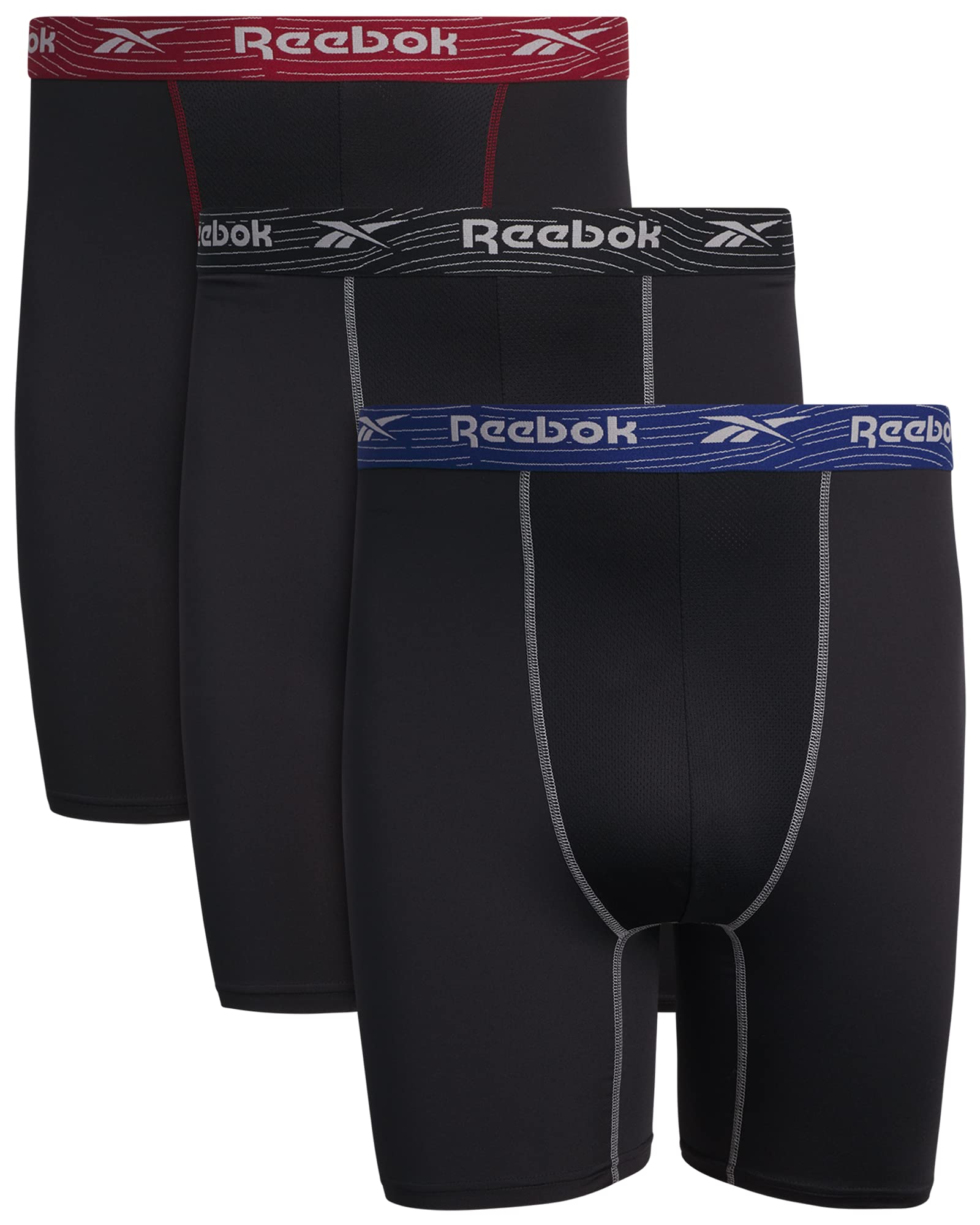 Men’s Underwear - Big & Tall Performance Boxer Briefs (3 Pack)