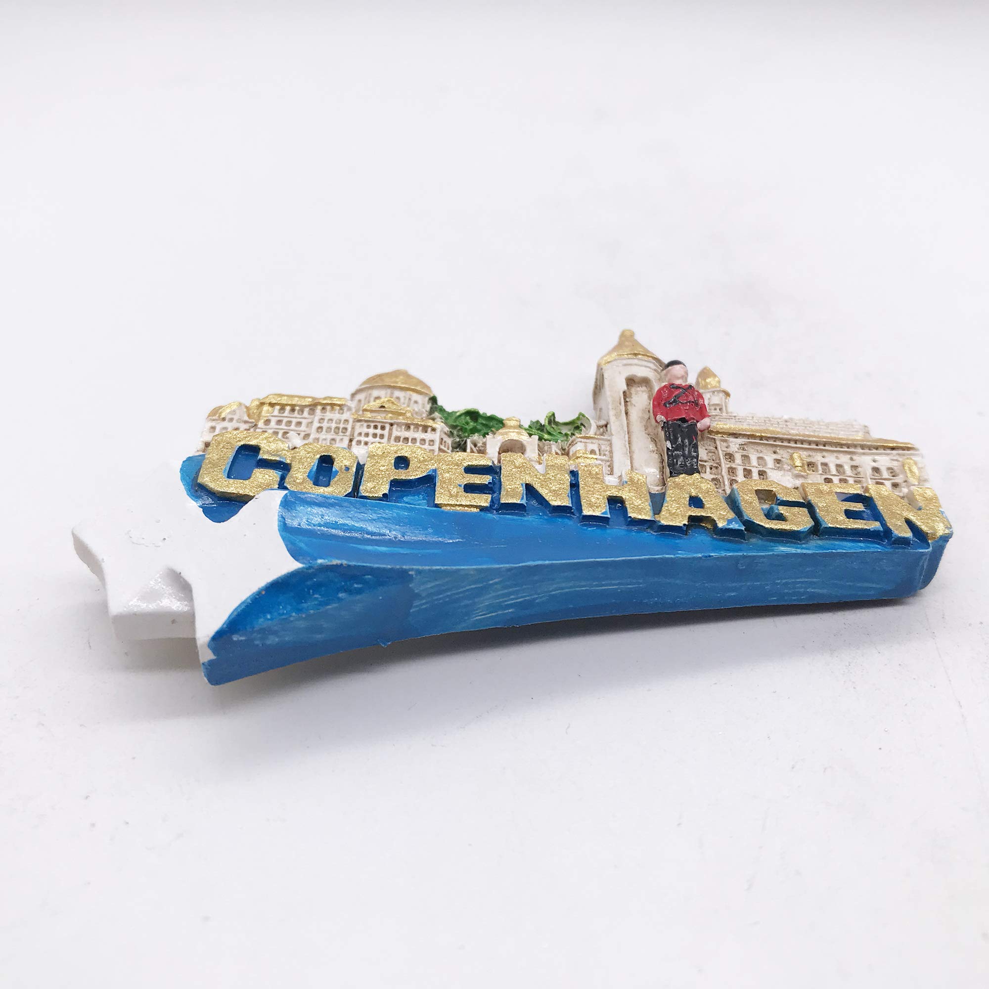 Carte Des États-Unis En Couleur Autocollant Magnétique 3D En Métal Pour