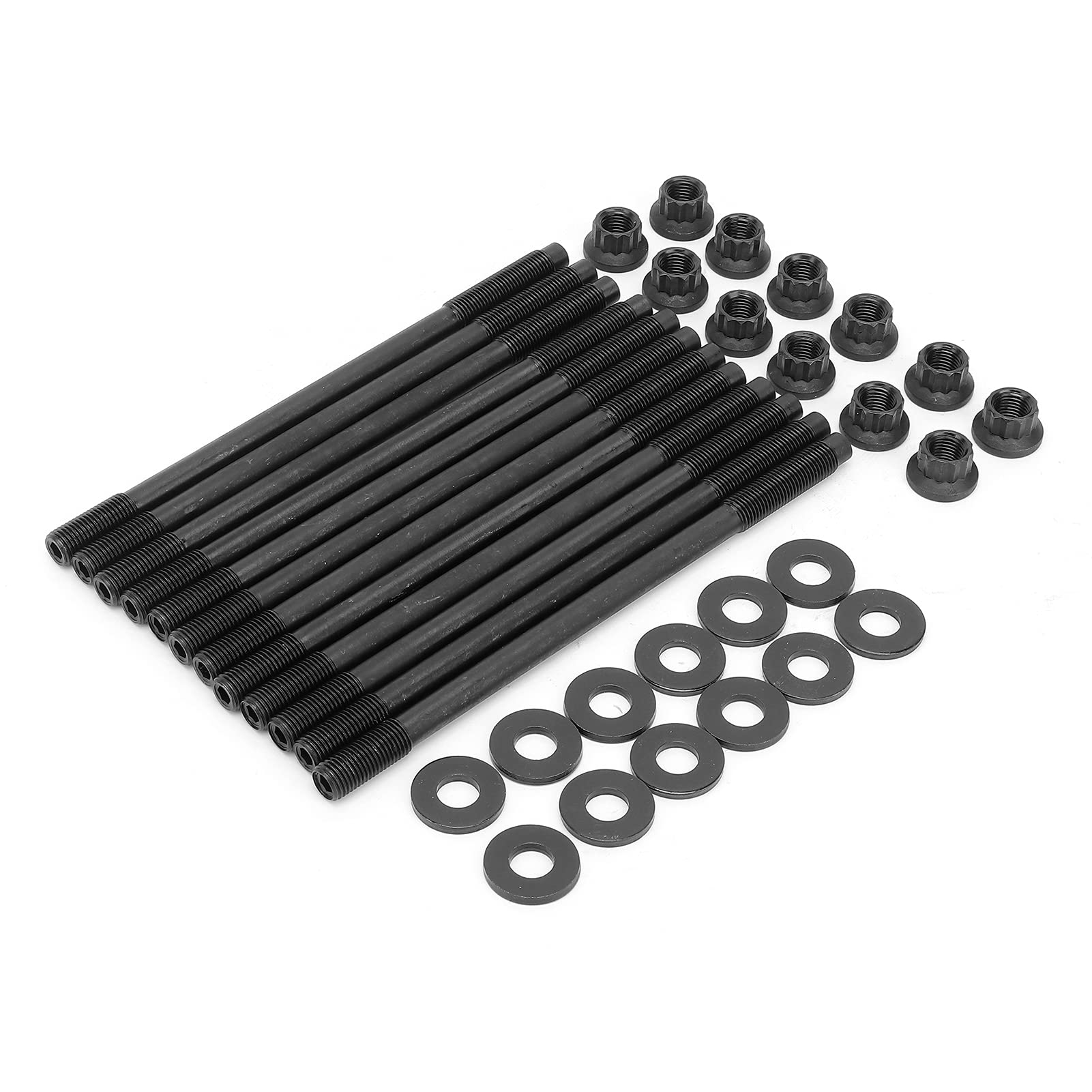 Kit Prigionieri Testata Bulloni Testata Motore Ad Alte Prestazioni Bulloni Resistenti per Modelli EJ20 EJ25 DOHC 2604701 Sostituzione 36PCS Ferro