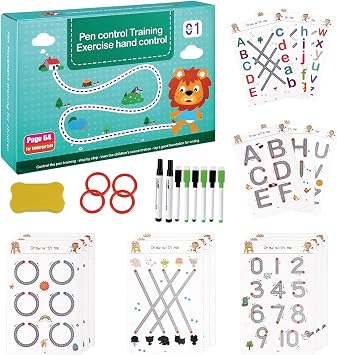 Scribble Smart Workbook, Scribblesmart Workbook, Scribble Smart Reusable Workbook, Little Curious Minds Scribblesmart, Fast-Track Young Minds Level 1
