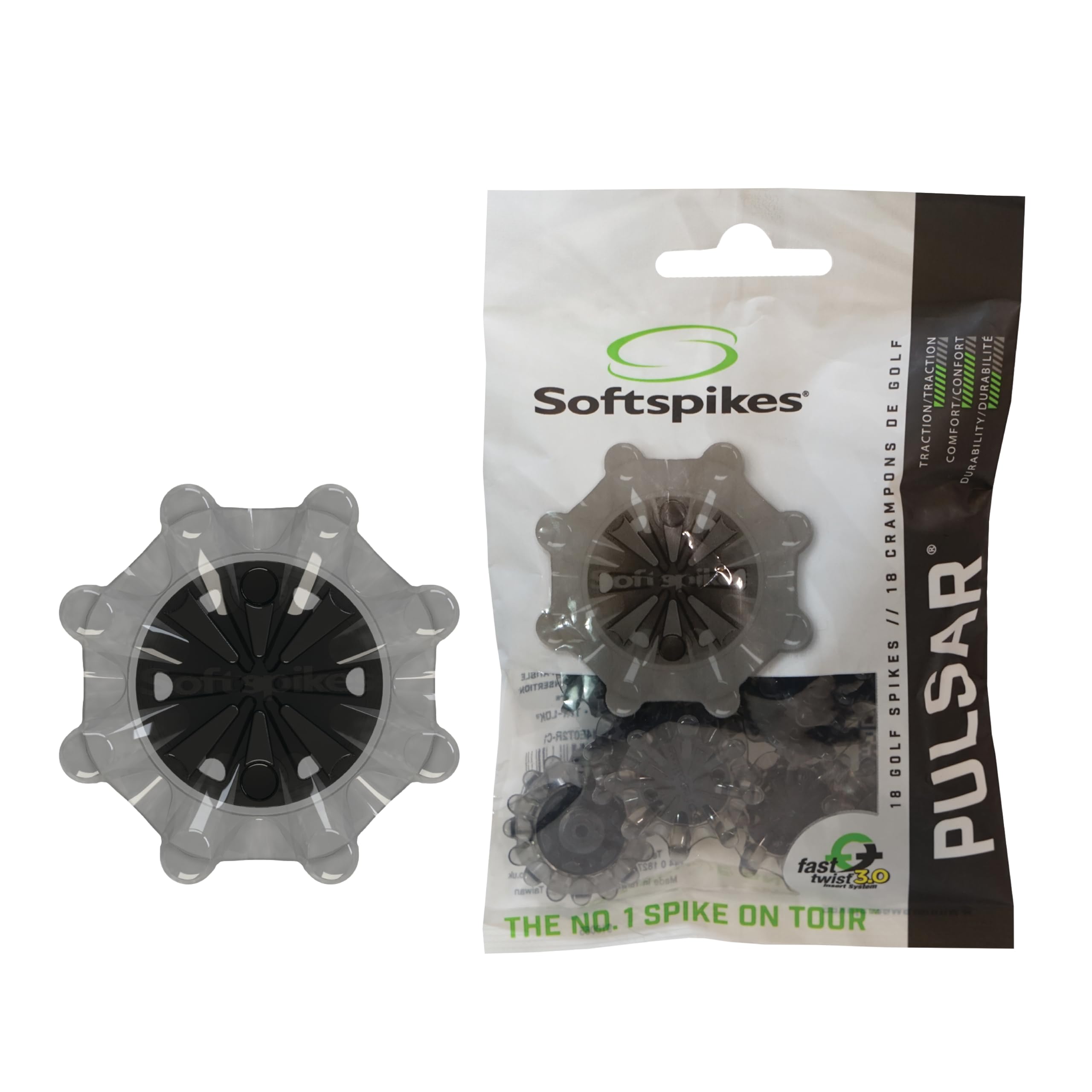 SOFTSPIKESPulsar Fast Twist 3.0 Golf Cleat - 18 Count
