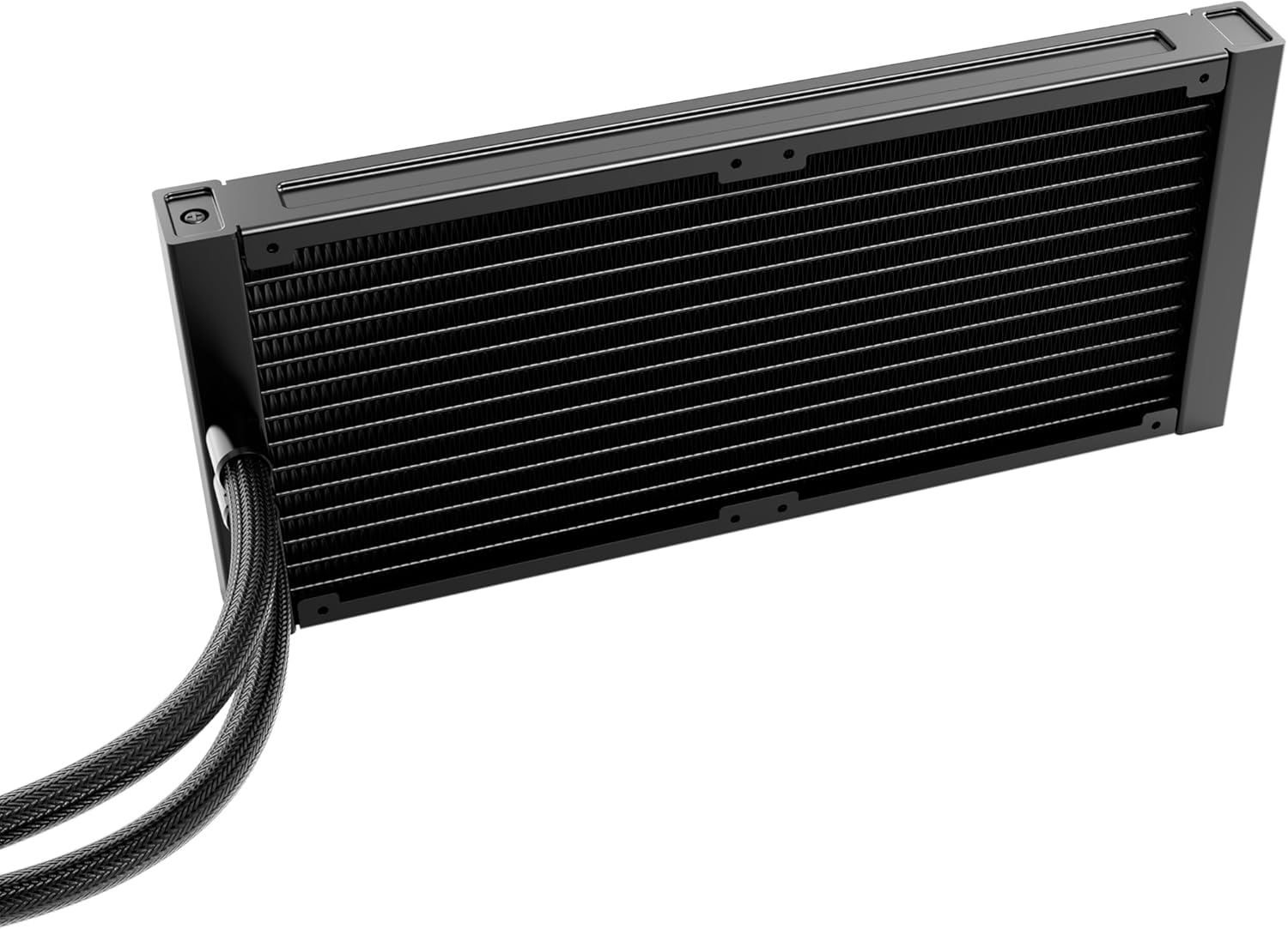 Крупним планом view of the Pure Loop 3 radiator fins