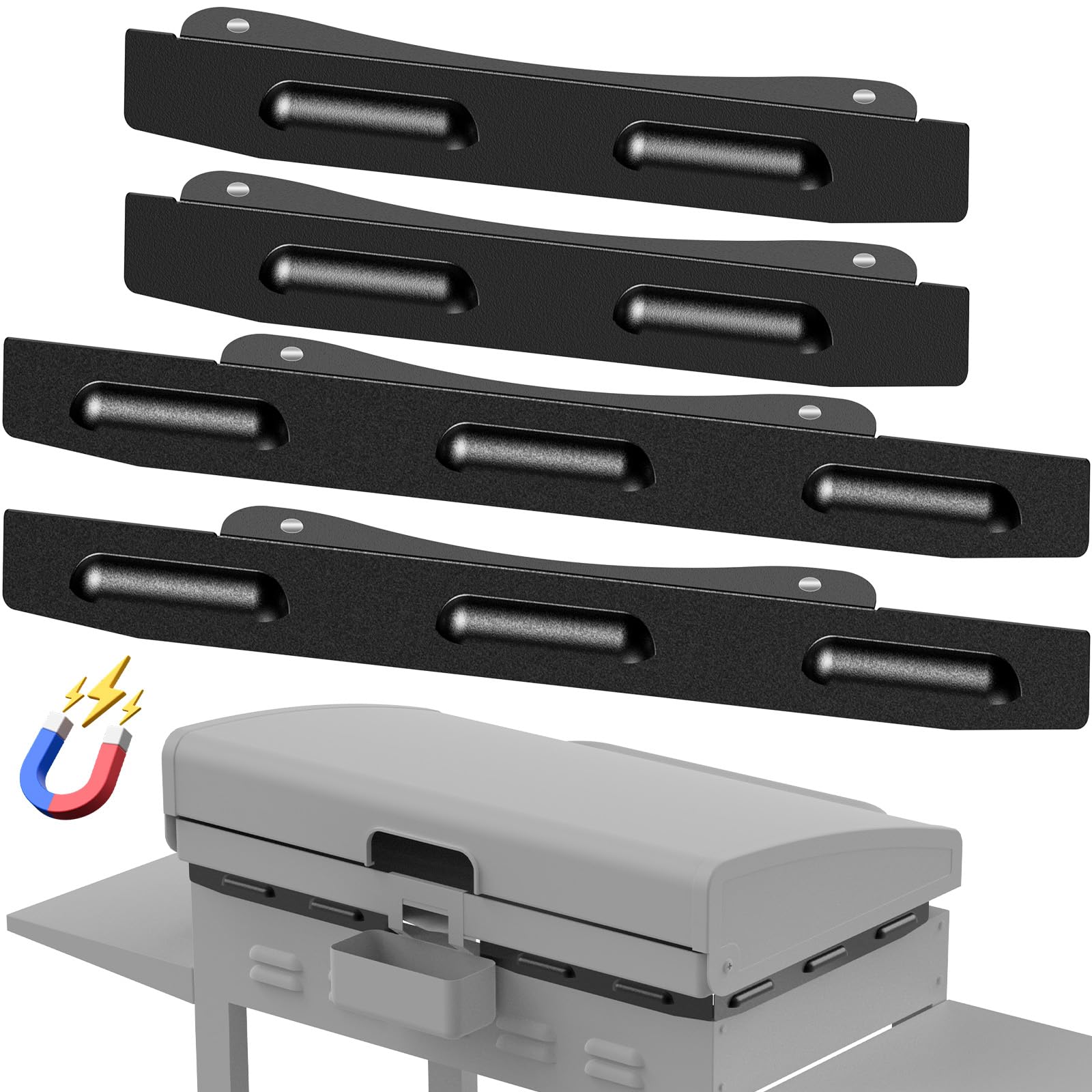Upgraded Wind Guards for Blackstone 28 Inch Griddle, Grill Accessories for Grilling and Outdoor use, Wind Deflector for Blackstone Grills, Protects Flames, Compatible with Rear Grease Cup