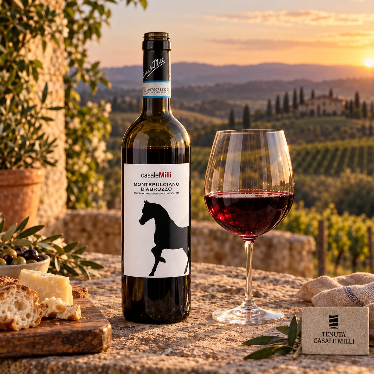 Tenuta Casale Milli Montepulciano d’Abruzzo DOC Natura, 6 bottiglie