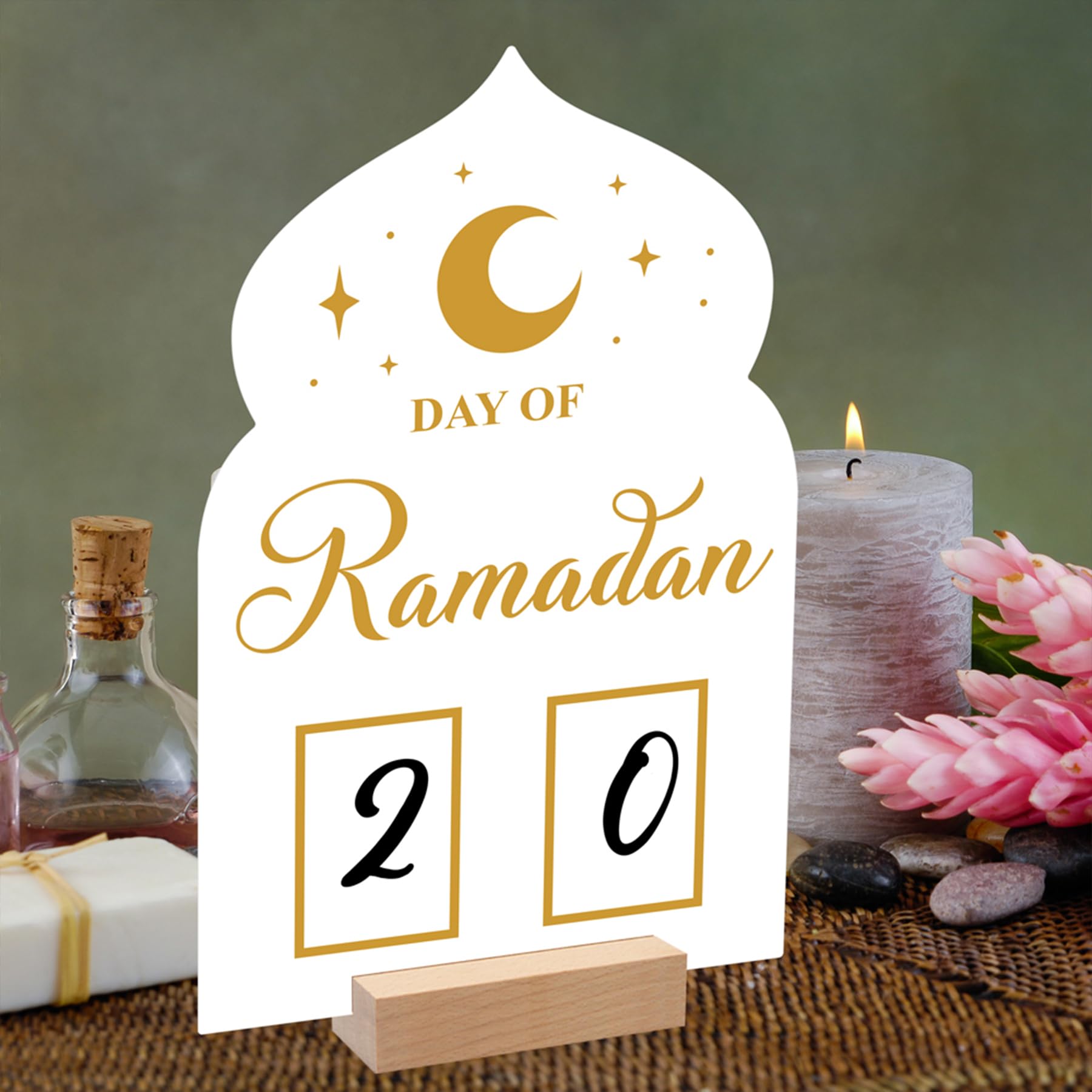 Calendrier De L'Avent Ramadan Mubarak 2023 Pour Enfants – Poster Avec étoiles Autocollantes