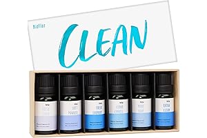 MitFlor Clean Fragrance Oil Set: Premium Scents for Your Home's Ambiance